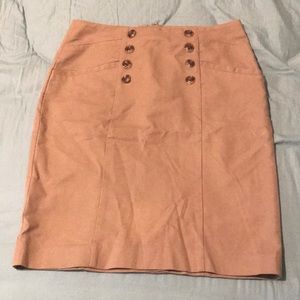 Brown formal pencil skirt from banana republic